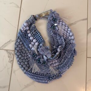 Mignonne Gavigan beaded scarf necklace